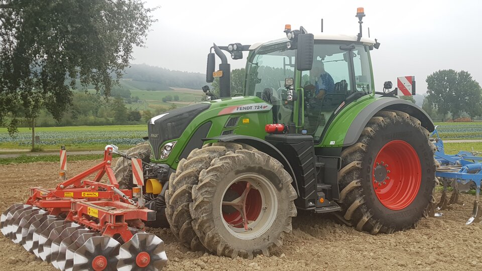 Ersteinsatz Fendt 724 Vario S4