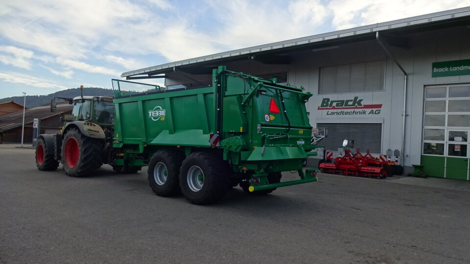 Auslieferung Tebbe Kompoststreuer DS 160
