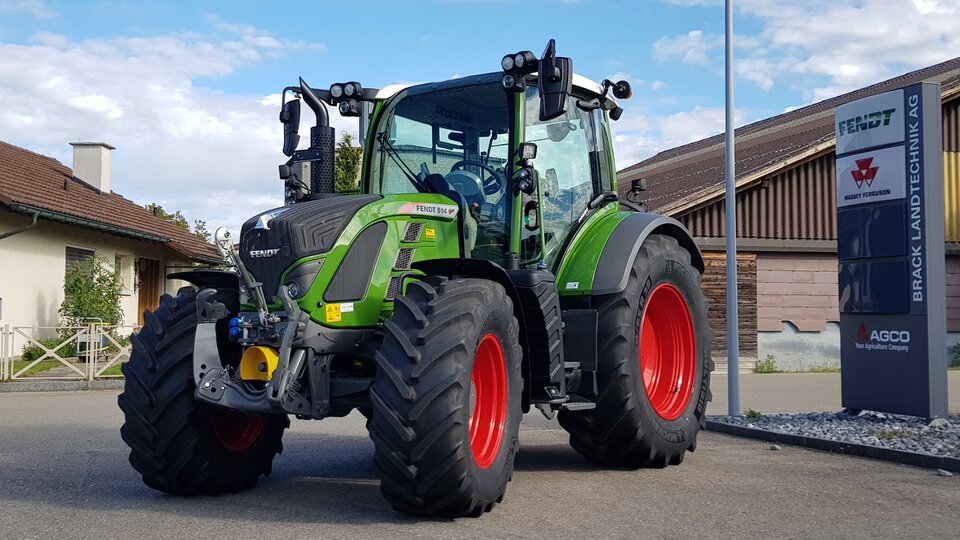 Auslieferung Fendt 514 Vario S4