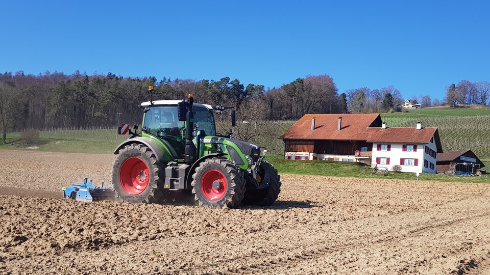 Ersteinsatz Fendt 516 Vario ProfiPlus