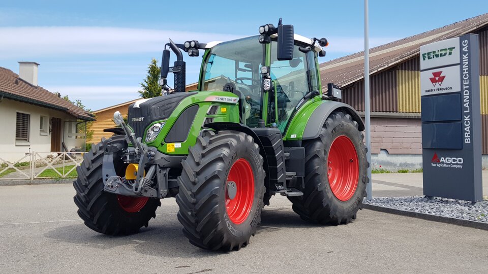 Auslieferung Fendt Vario 516 S4