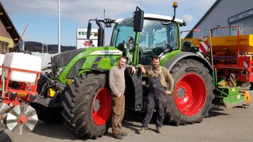 Auslieferung Fendt 720 S4