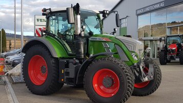Auslieferung Fendt 724 Profi