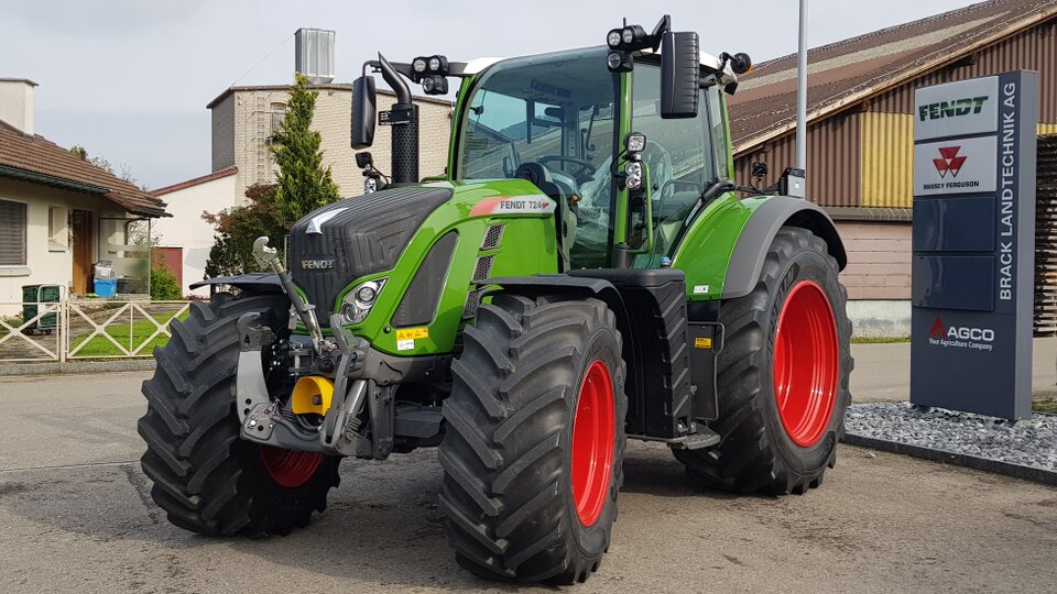 Auslieferung Fendt 724