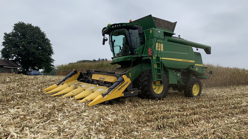 Ersteinsatz Fantini Maispflücker LH4 6x75