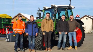 Auslieferung Fendt 211 Vario S3
