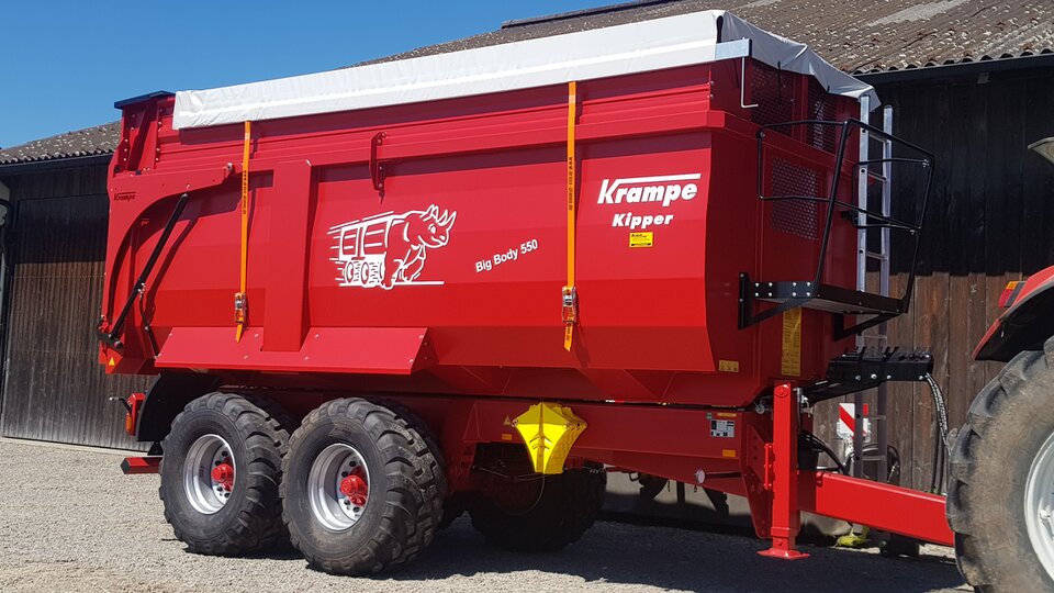 Auslieferung Krampe Big Body 550